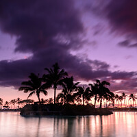 Buy canvas prints of Hawaiian Sunset by Gary Parker
