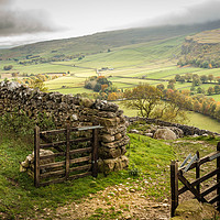 Buy canvas prints of Littondale by Mark S Rosser