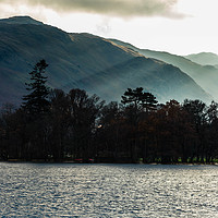 Buy canvas prints of Ullswater Boats by Mark S Rosser