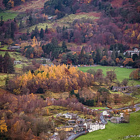 Buy canvas prints of Patterdale in Autumn  by Mark S Rosser