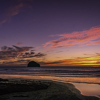 Buy canvas prints of Sunset Beach - Trebarwith Strand by E J T Photography