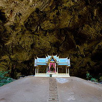 Buy canvas prints of Under The Cave. by George Haddad