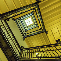 Buy canvas prints of Staircase of Virginia capital by jonathan nguyen