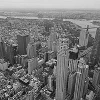 Buy canvas prints of Downtown Manhattan by jonathan nguyen