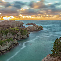 Buy canvas prints of Point Lobos At Sunset by jonathan nguyen