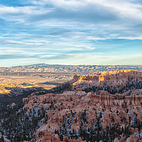Buy canvas prints of Moonrise Bryce Canyon by jonathan nguyen