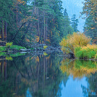 Buy canvas prints of Yosemite In Autumn by jonathan nguyen