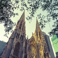 Buy canvas prints of St Patrick's Cathedral by jonathan nguyen