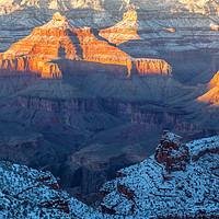 Buy canvas prints of Grand Canyon Isis Temple by jonathan nguyen