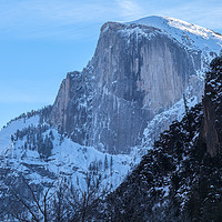Buy canvas prints of Half Dome Winter by jonathan nguyen