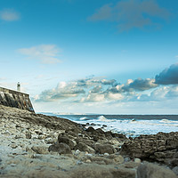 Buy canvas prints of Porthcawl Lighthouse by Shane Hopkins