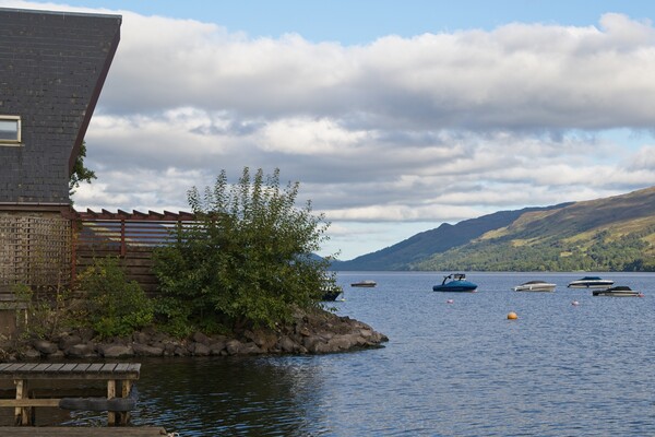 The Boathouse, Lochearnhead Picture Board by Rob Cole