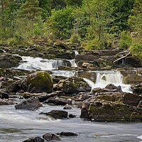 Buy canvas prints of The Falls of Dochart, Killin, Scotland by Rob Cole