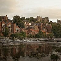 Buy canvas prints of Durham Castle and Cathedral by Rob Cole