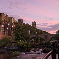 Buy canvas prints of Majestic Durham Cathedral by Rob Cole