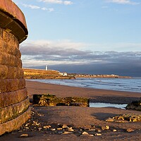 Buy canvas prints of Roker Beach, Sunderland, Tyne and Wear by Rob Cole