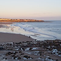 Buy canvas prints of Longsands Baeach, Tynemouth by Rob Cole