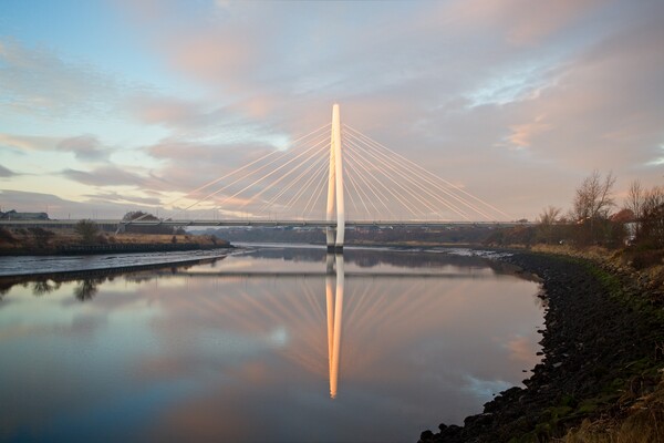 Northern Spire Bridge, Sunderland Picture Board by Rob Cole