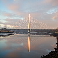 Buy canvas prints of Northern Spire Bridge, Sunderland by Rob Cole