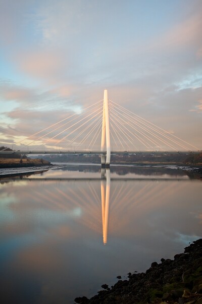 Northern Spire Bridge, Sunderland Picture Board by Rob Cole
