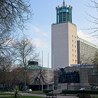 Buy canvas prints of Civic Centre, Newcastle upon Tyne by Rob Cole