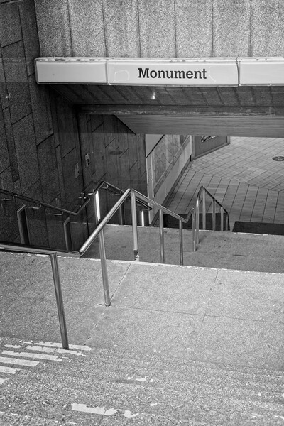 Monument Metro Station, Newcastle Picture Board by Rob Cole