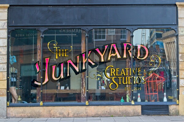 The Junkyard, Newcastle upon Tyne Picture Board by Rob Cole