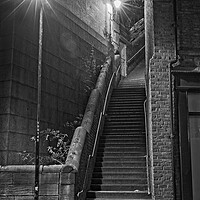 Buy canvas prints of Dog Leap Stairs, Newcastle upon Tyne by Rob Cole
