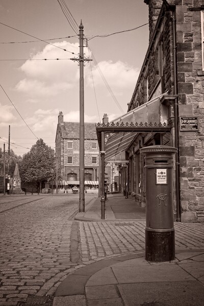 Historic Street Scene Picture Board by Rob Cole