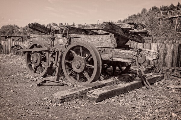 Rotting Rolling Stock Picture Board by Rob Cole