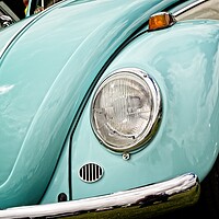 Buy canvas prints of Beetle Headlight by Rob Cole