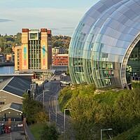 Buy canvas prints of Sage Gateshead, Tyne and Wear by Rob Cole