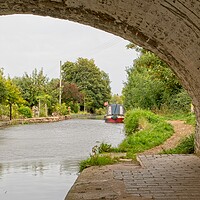 Buy canvas prints of Montgomery Canal, Maesbury Marsh by Rob Cole