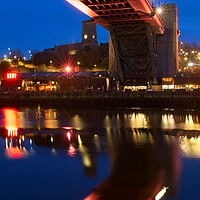 Buy canvas prints of Tyne Bridge Reflections by Rob Cole