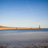 Buy canvas prints of Roker Pier & Lighthouse, Sunderland by Rob Cole