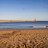 Buy canvas prints of Roker Pier & Lighthouse, Sunderland by Rob Cole