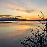 Buy canvas prints of Majestic Scottish Sunset by Rob Cole