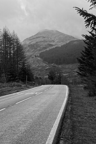 Majestic Scottish Highland Scenery Picture Board by Rob Cole