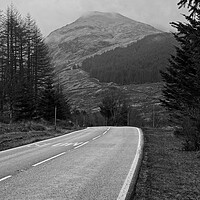 Buy canvas prints of Majestic Scottish Highland Scenery by Rob Cole