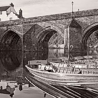 Buy canvas prints of Elvet Bridge, Durham City by Rob Cole