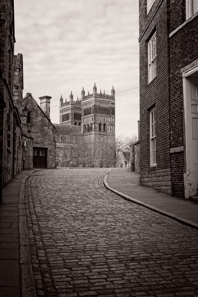 Majestic Durham Cathedral in Historic Owengate Picture Board by Rob Cole