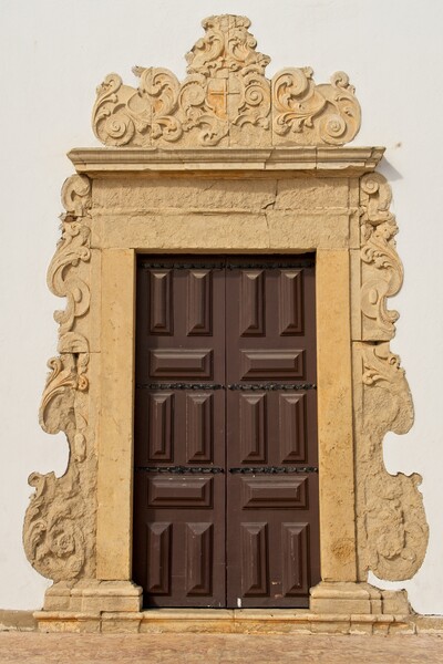 Albufeira Old Town Door Picture Board by Rob Cole