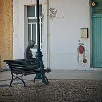 Buy canvas prints of Respite in Albufeira's Ancient Quarters by Rob Cole