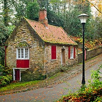 Buy canvas prints of Prebends Cottage, Durham City by Rob Cole