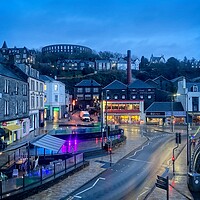 Buy canvas prints of Oban at Dusk, Scotland by Rob Cole