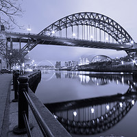 Buy canvas prints of The Tyne Bridge, Newcastle-Gateshead, Tyne and Wea by Rob Cole