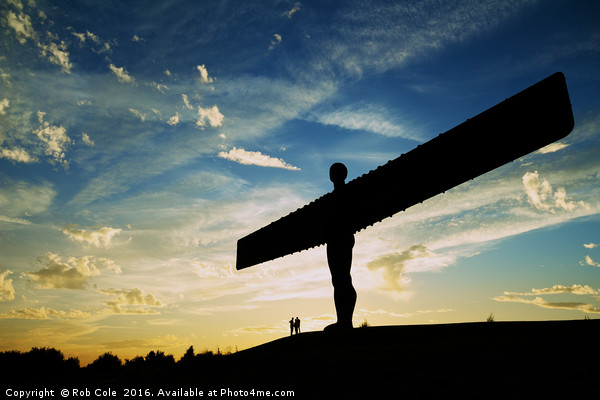 Angel of the North, Newcastle-Gateshead Picture Board by Rob Cole