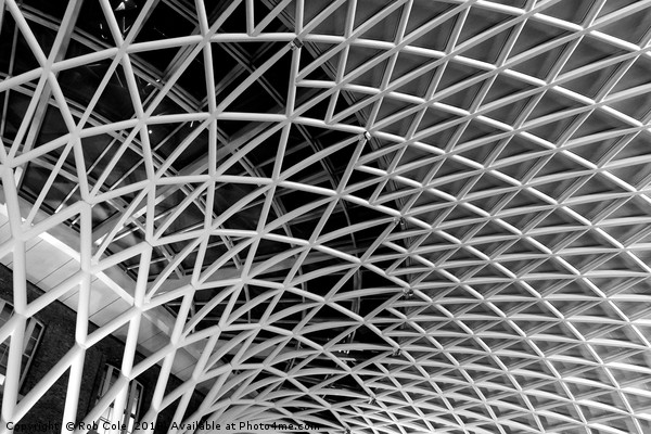 Kings Cross Roof, London, England Picture Board by Rob Cole