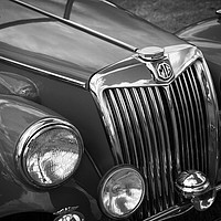 Buy canvas prints of MGA Vintage Classic Sports Car by Rob Cole