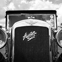 Buy canvas prints of Classic Vintage Austin Six Motor Car by Rob Cole
